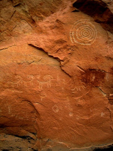 Mule Canyon Petroglyphs