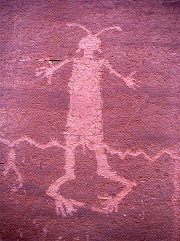 Part of really nice Petroglyph Panel.