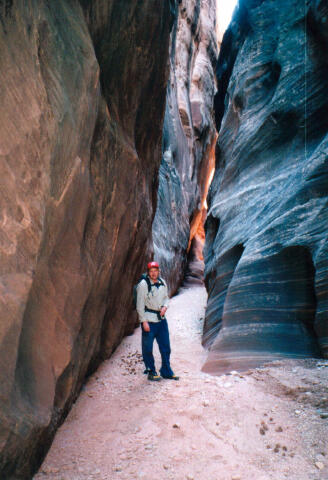 The Author in Chute Canyon
