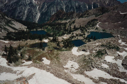 Upper and Lower Red Pine Lakes