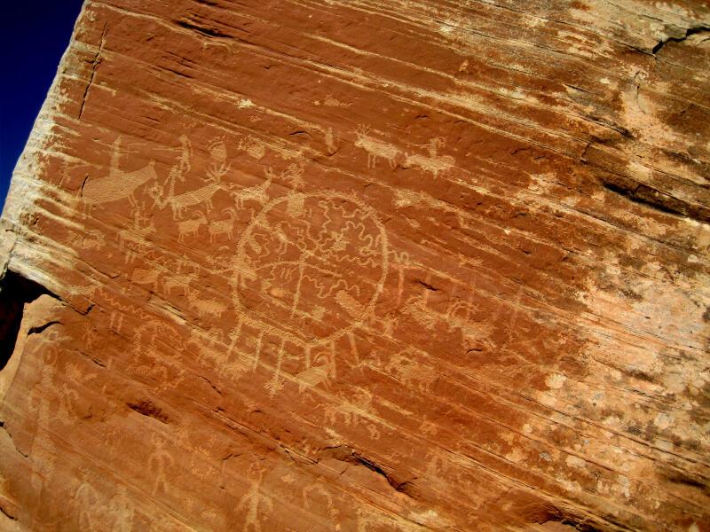 Walnut Knob Petroglyph Panel