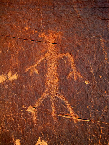 Moab Mammoth Petroglyph Panel