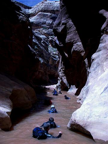 The Blackhole of White Canyon.