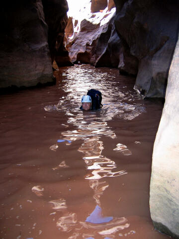 The Blackhole of White Canyon.