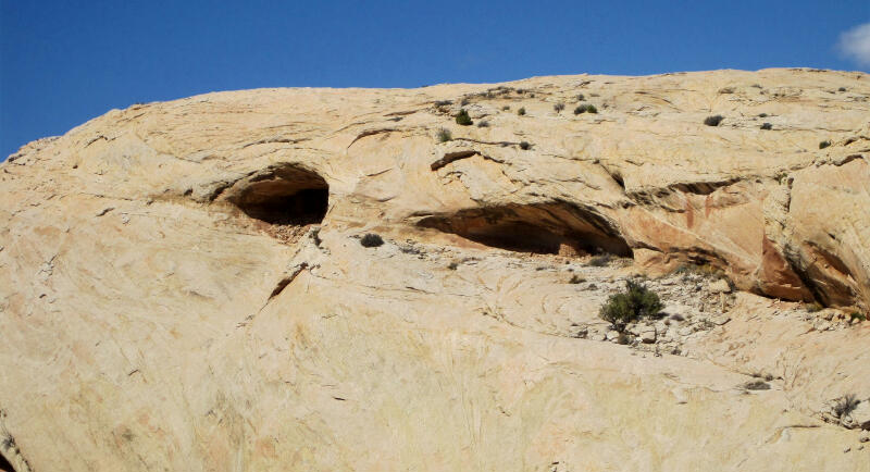 Eagle's Nest high above Butler Wash