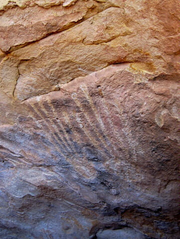 "Long Fingers" Petroglyph