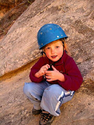 Sierra - 5 years 32 days old - Youngest ever to descend Burro?