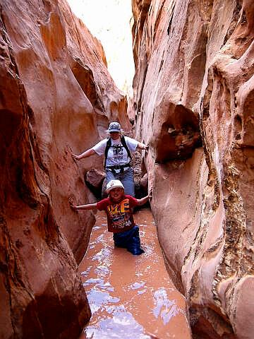 Sheets Gulch Capitol Reef Canyoneering