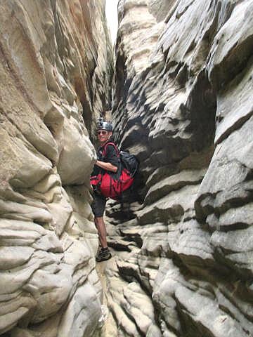 Stegosaur Slot Canyon - Capitol Reef National Park