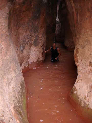 Tom Alexander in Davis Gulch