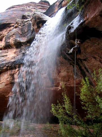 Cameltoe during high water flow.