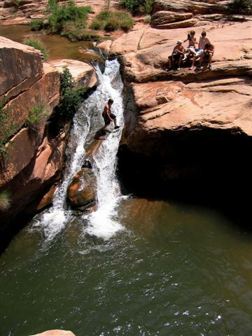 Mill Creek Swimming Hole, Moab Utah