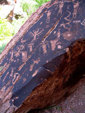 Mill Creek Canyon Moab Petroglyphs