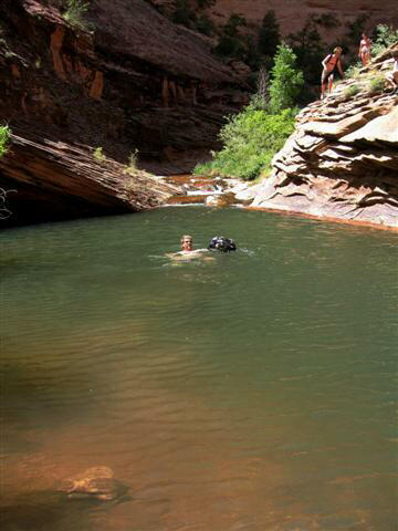 Mill Creek Canyon - Upper Swimming Hole