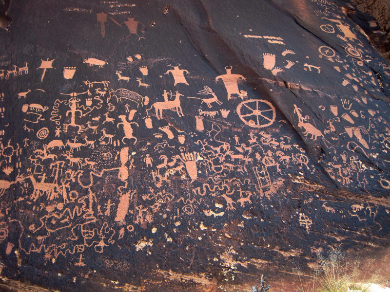 Newspaper Rock Utah State Historic Monument