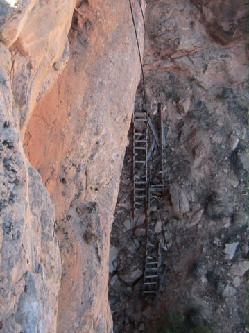Ruby's Ladder & Tramway - Moab