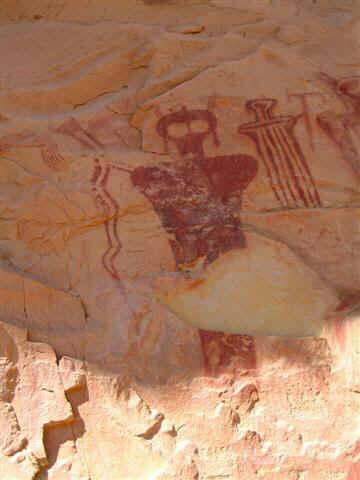 Barrier Style Panel in Sego Canyon