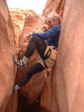 Jim Wright in Blarney Canyon