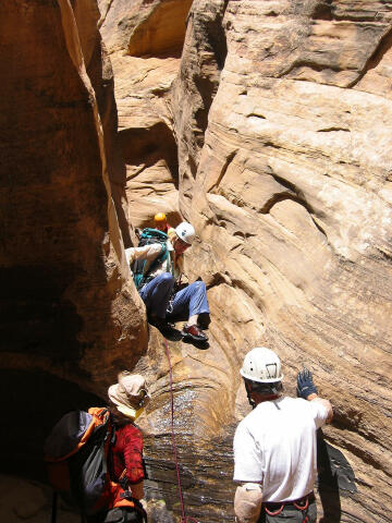 Downclimbing