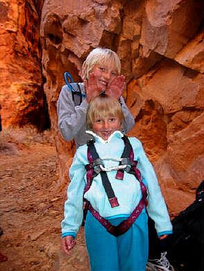 Sierra 6 y/o and Stormy 8 y/o in Quandary