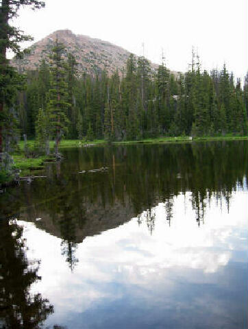 Petit Lake & Mount Watson