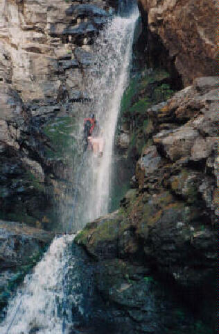 Rocky Mouth Canyon in high water