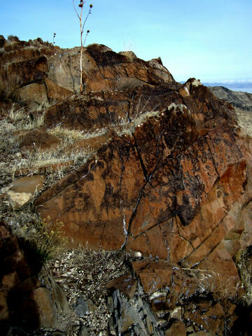 Stansbury Island Petroglyphs