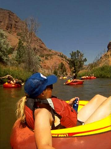 Tubing Weber River