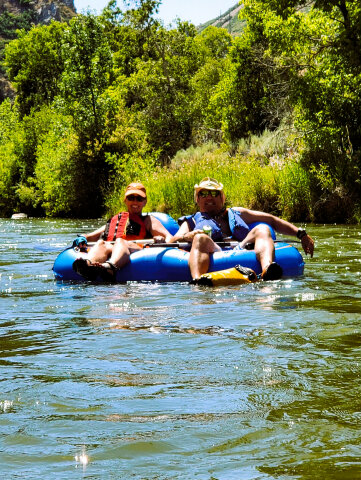 Tubing Weber River