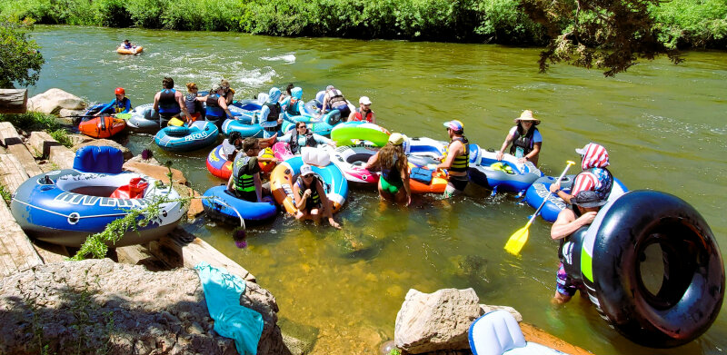 Tubing Weber River