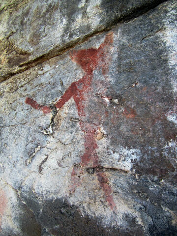 Devil Man - Willard Pictographs