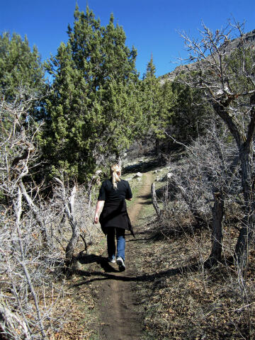 Hiking to Willard Pictographs