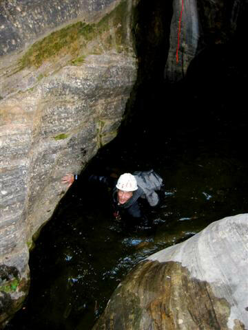 Swimming in the Lower Narrows